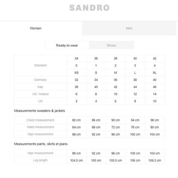 Sandro Navy Straight Leg High Waisted Pants - Picture 10 of 10